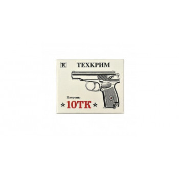 Патрон светозвукового действия Техкрим 10ТК (усиленные), 20 штук